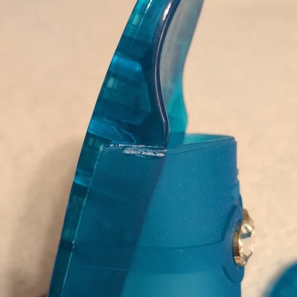 Teal Dress and Matching Slides Set - Picture 8 of 10